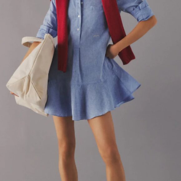 NWT Tuckernuck Chambray Callahan Shirt Dress - XL - Picture 2 of 6